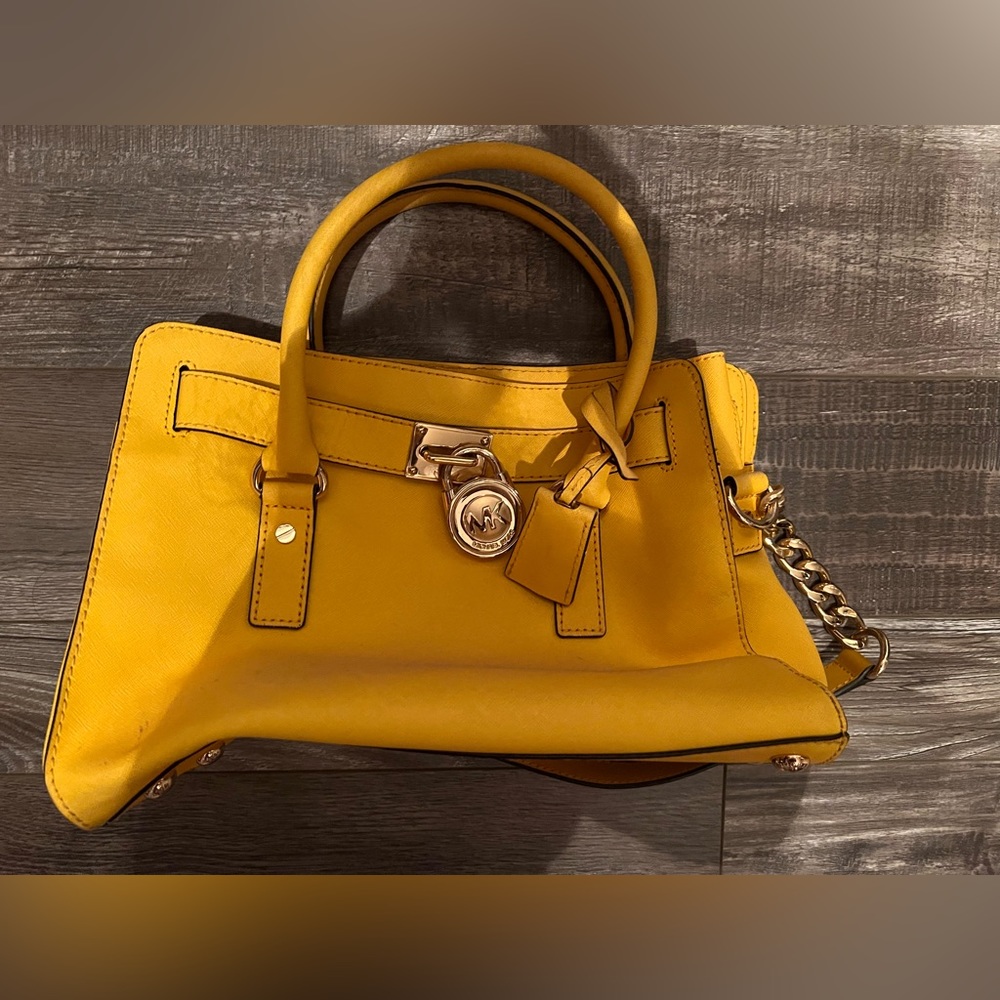 Yellow MK bag
